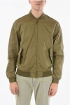 Corneliani Cc Collection Solid Color Waterproof Bomber