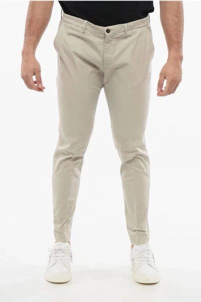 Corneliani Cc Collection Stretch Cotton Chinos Pants