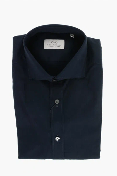 Corneliani Cc Collection Stretch Popeline Shirt