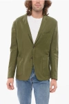 Corneliani Cc Collection Tweed Motif Blazer With Patch Pockets