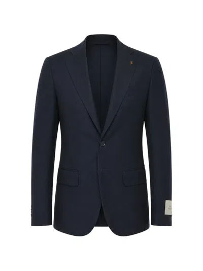 Corneliani Cc Collection Two-button Jacket In Blue