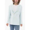 Corneliani Cc Collection Unlined Single Breasted Blazer With Embroidere