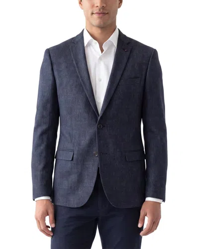 Corneliani Cc Collection Virgin Wool Blazer In Blue