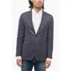 Corneliani Cc Collection Virgin Wool Hopsack Blazer
