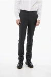 Corneliani Cc Collection Virgin Wool Pants With Check Pattern