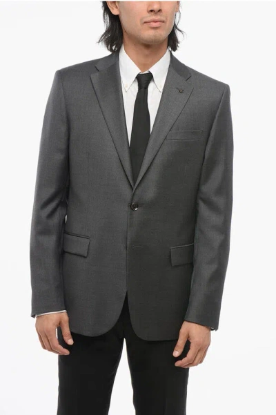 Corneliani Cc Collection Virgin Wool Refined Blazer