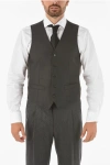 Corneliani Cc Collection Virgin Wool Refined Waistcoat