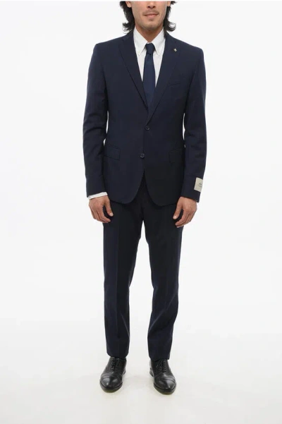 Corneliani Cc Collection Virgin Wool Reset Slim Fit Suit