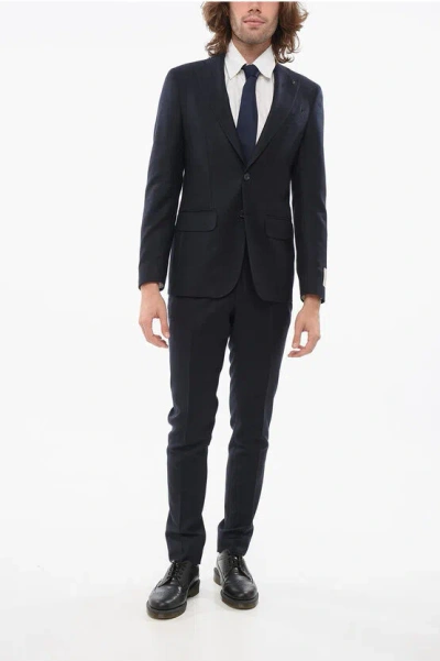 Corneliani Cc Collection Virgin Wool Retailored Suit