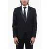 Corneliani Cc Collection Virgin Wool Side Vents Shawl Lapel Tuxedo Blaz