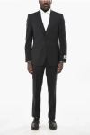 Corneliani Single-breasted Suit In Black