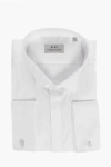 Corneliani Cc Collection Wing-tip Shirt With Concealed Closure Grösse 40