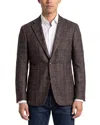 Corneliani Cc Collection Wool Blazer In Brown