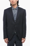 Corneliani Center Vent Virgin Wool Cerim.academy 1-button Blazer With W
