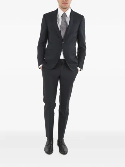 CORNELIANI CERIM SHAWL-LAPEL WOOL SUIT