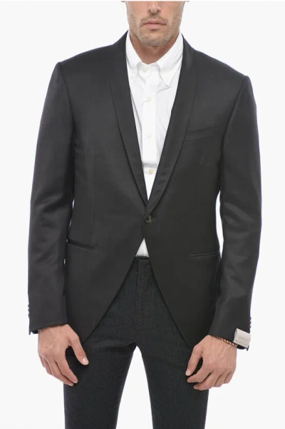 CORNELIANI CERIMONIA ACADEMY BLAZER WITH SHAWL LAPEL 