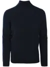 Corneliani Checkerboard-knit Jumper In 蓝色