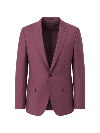 Corneliani Chest-pocket Single-breasted Blazer In Animal Print