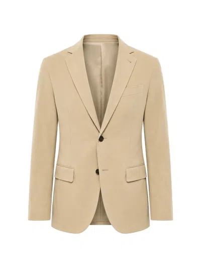 Corneliani Circle Flap-pocket Blazer In Brown