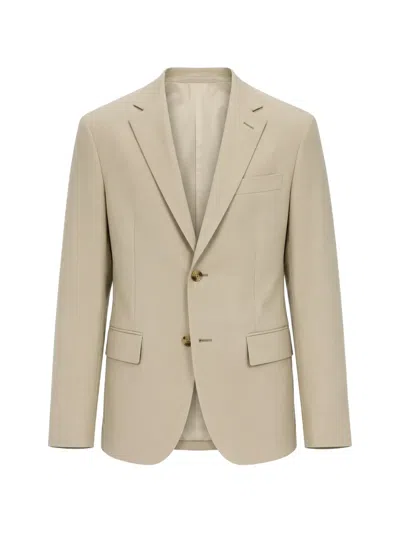 Corneliani Circle Single-breasted Blazer In Neutral