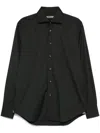 Corneliani Classic-collar Shirt In Black