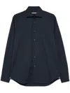 Corneliani Classic-collar Shirt In Blue