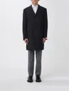 Corneliani Coat  Men Color Grey In Gray