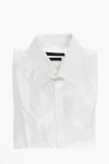 Corneliani Code Satin Shirt With Hidden Buttoning