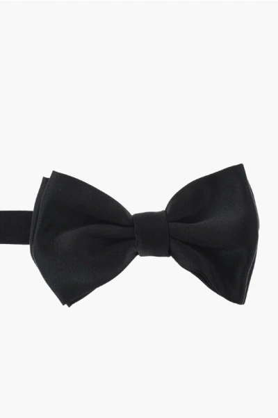 Corneliani Code Silk Satin Bow Tie