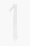 Corneliani Code Solid Color Silk Tie