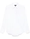 Corneliani Cotton Long Sleeves Shirt In White In White