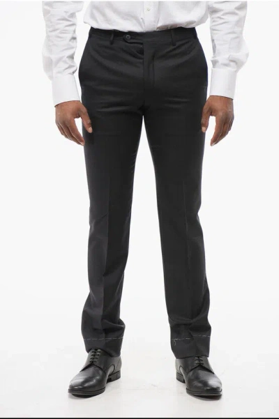 CORNELIANI COOL WOOL FOUR POCKETS PANTS