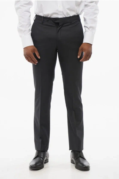 Corneliani Cool Wool Pants With Four Pockets Grösse 44