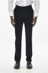 Corneliani Corduroy Academy Pants With 4 Pockets In Blue