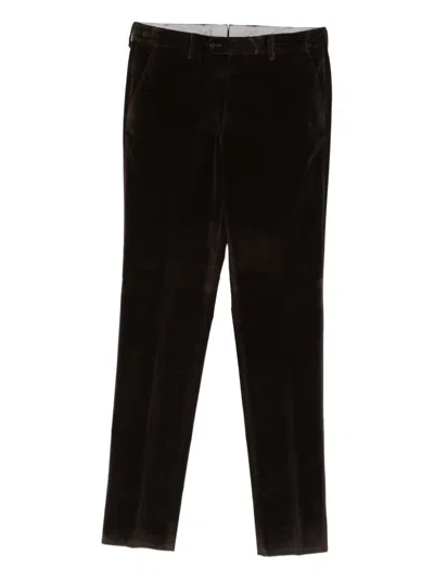 Corneliani Corduroy Trousers In Brown