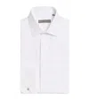 Corneliani Cotton Evening Shirt In White
