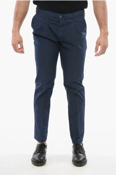 Corneliani Cotton Pants With Belt Loop