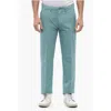 Corneliani Cotton Pants With Buttons Detailing