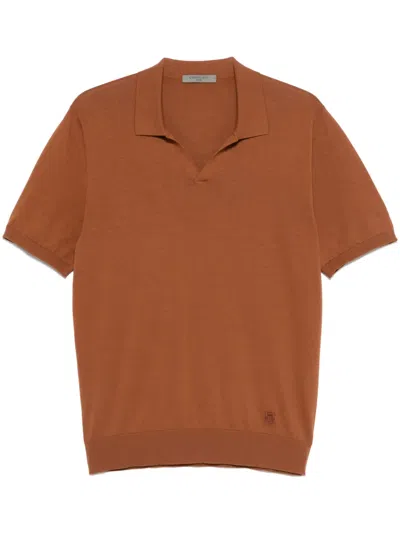 CORNELIANI COTTON POLO SHIRT