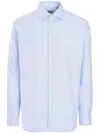 Corneliani Cotton Shirt In Blue