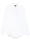 Corneliani Cotton Long Sleeves Shirt In White In White