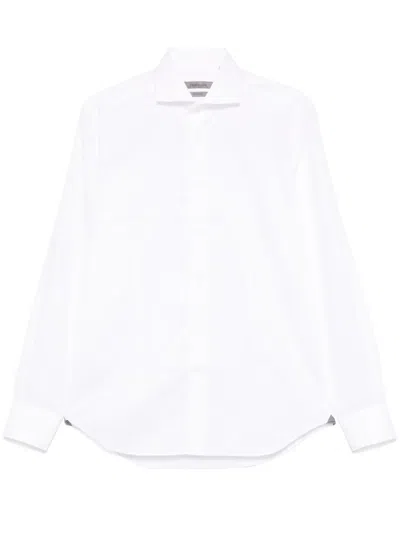 Corneliani Cotton Shirt In White