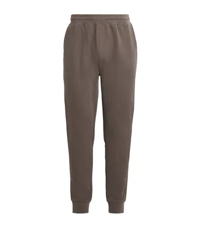 Corneliani Cotton Sweatpants In Brown
