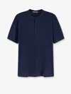 Corneliani Cotton T-shirt In Blue
