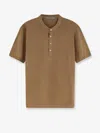 Corneliani Cotton T-shirt In Brown