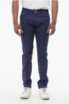 Corneliani Cotton Washed- Effect Pants