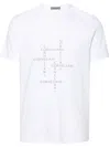 Corneliani Crew-neck Stretch-jersey T-shirt In White