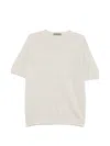 Corneliani Crew-neck T-shirt In Neutral