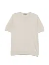 Corneliani Crew-neck T-shirt In Neutral