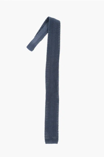 Corneliani Crochet Silk Tie